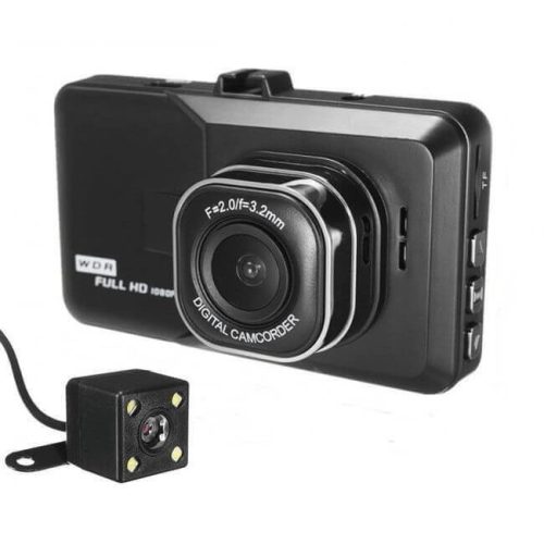 BlackBox autós kamera tolató kamerával - Láss tisztán elől és hátul egyaránt