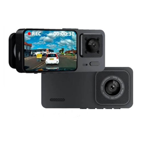 SWF-1080 dupla autós kamera telefonos applikációs vezérléssel